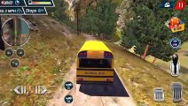 Offroad High School Bus Simulator LV1 3 - 3D Bus Driving Simulator - Android Gameplay Video