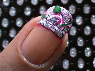 Swirly Tips! - A French Manicure Nail Art