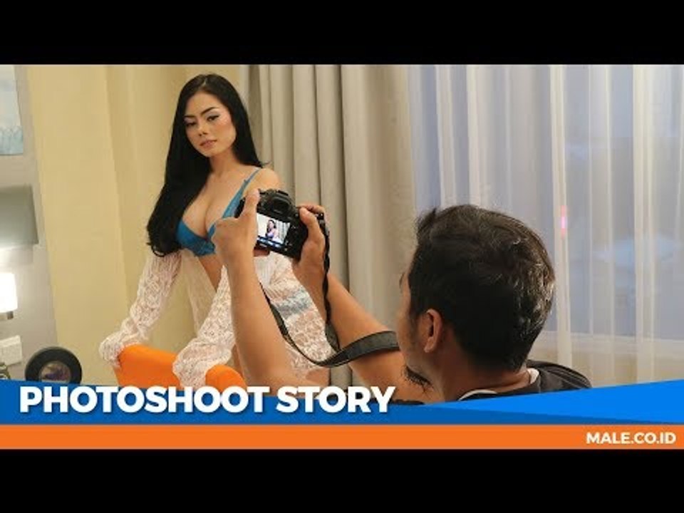 FIKA ASYHARI di Behind the Scenes Photoshoot - Male Indonesia | Model Seksi Indo