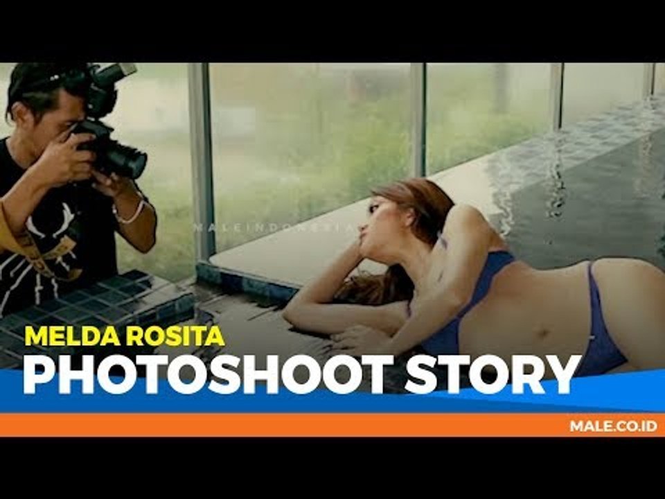 MELDA ROSITA di Behind the Scenes Photoshoot - Male Indonesia | Model Seksi Indo
