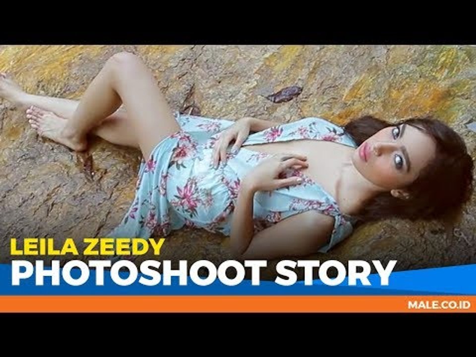 LEILA ZEEDY di Behind the Scenes Photoshoot - Male Indonesia | Model Seksi Indo