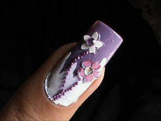 Long Nail Art Designs! (using stickers)