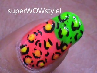 Neon Nail Polish Designs_ _Neon Nail Art_