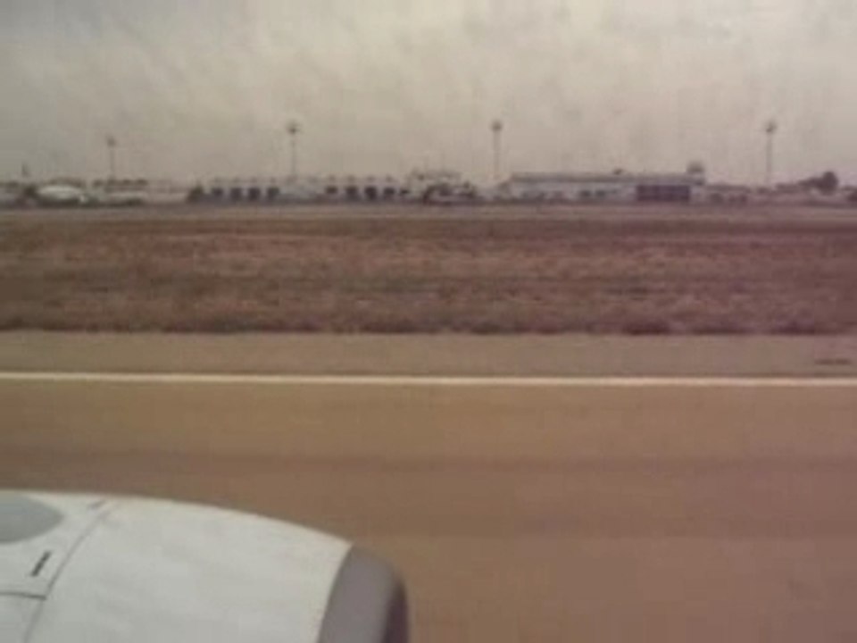 Tunisair decollage de Djerba