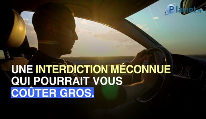 Vous roulez sur la voie du milieux de l'autoroute vous risquez gros