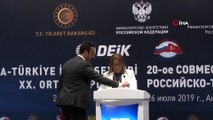 ANTALYA) Ticaret Bakanı Ruhsar Pekcan Türkiye-Rusya İş Forumu ile Türkiye-Rusya Hükümetlerarası 16. Dönem KEK Toplantısı İmza Töreni'ne katıldı