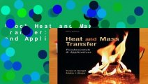[Doc] Heat and Mass Transfer: Fundamentals and Applications