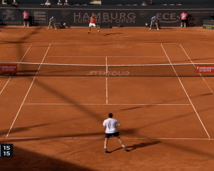 تنس: بطولة هامبورغ: زفيريف يتغلّب على ديلبونيس