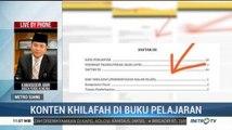 Konten Khilafah Ditemukan di Buku Pelajaran, Ini Penjelasan Kemenag