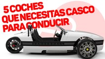VÍDEO: Estos son los 5 coches más espectaculares con los que necesitas casco para conducir