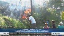 1 Hektar Lahan Gambut Pulau Battoa Habis Terbakar