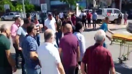 Yolun karşısına geçmek isteyen yaşlı adama otomobil çarptı