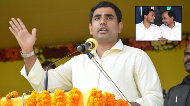 జగన్ పై మరోసారి విరుచుకుపడ్డ నారా లోకేష్ | Nara Lokesh Tweet On Jagan About The Water Delas With KCR