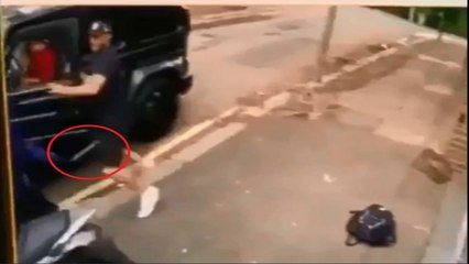 [영상] 차량 강도 맨손으로 제압...외질 살린 콜라시나츠  / YTN