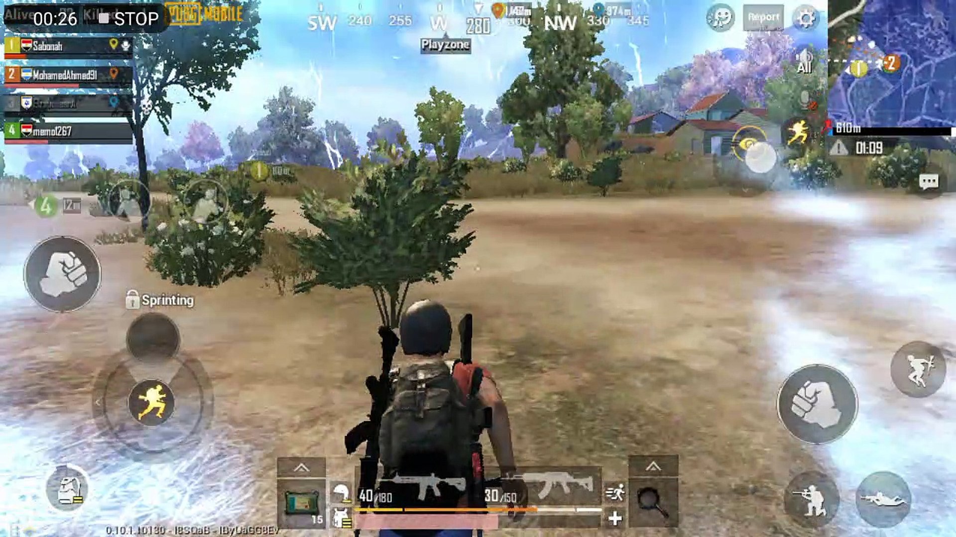How To Escape Red Zone Fast When U Hold Your Bag Pubg game