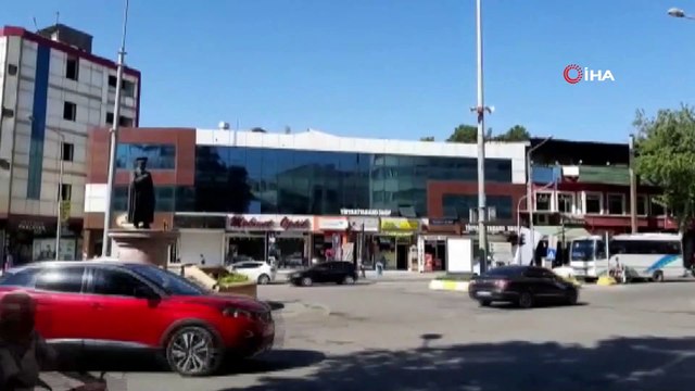 Sincik’teki saldırıda iş yerleri de zarar gördü