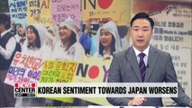 Korean boycott of Japanese products grows amid trade row