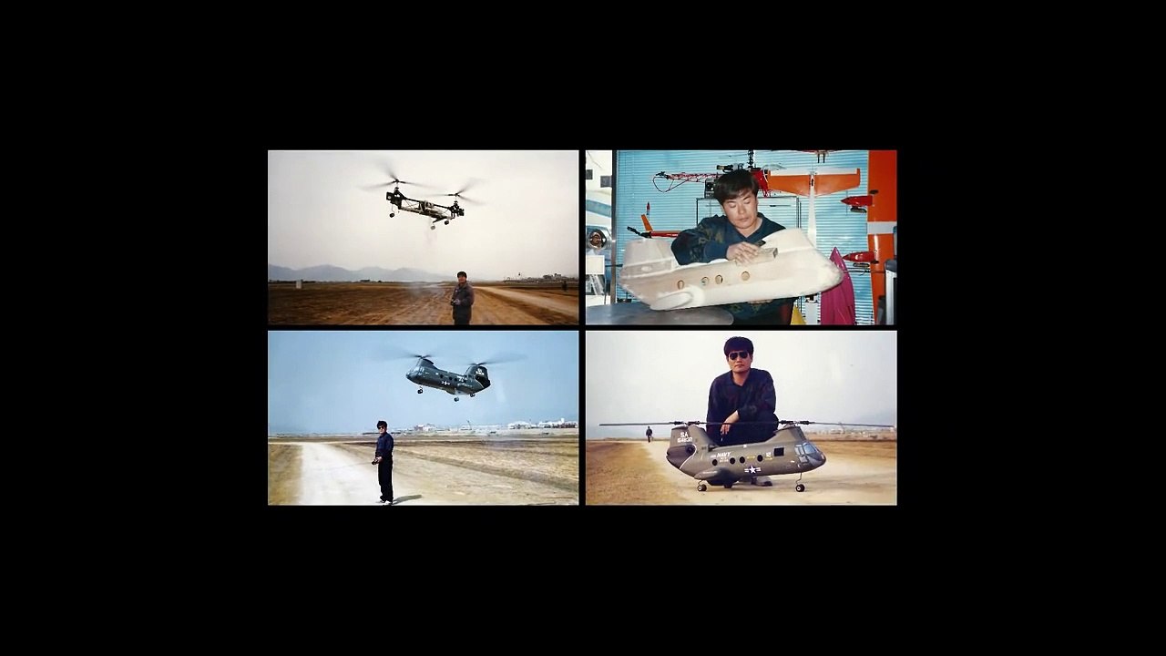 Tandem Rotor RC Helicopter - CH-46 Sea Knight