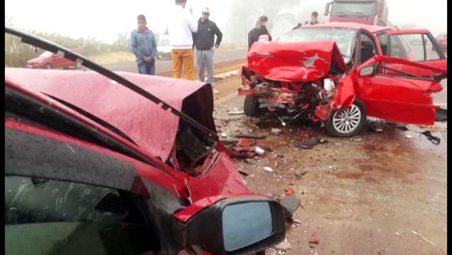 Jovem de 20 anos morre em grave colisão frontal na BR-163, em Santa Maria