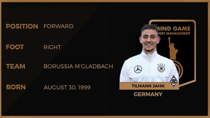 Tilmann Jahn - Borussia Mönchengladbach - FWD - Highlights 2018/2019