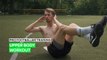 Pro Footballer Training: Upper Body Workout