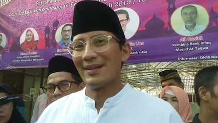 Soal Prabowo Bertemu Megawati, Sandiaga: Emak-emak Kecewa
