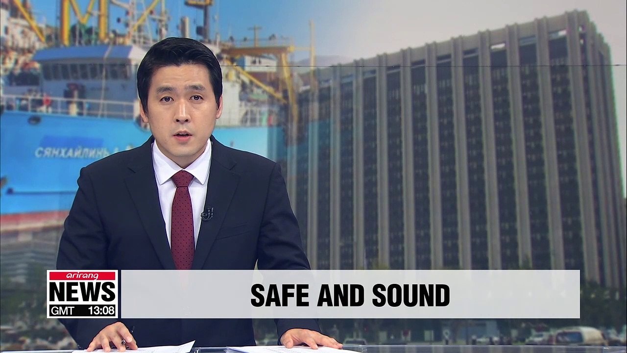 2 S. Koreans held in N. Korea with Russian crew members confirmed safe and sound: Ministry