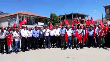 Adıyaman’daki terör saldırısı protesto edildi