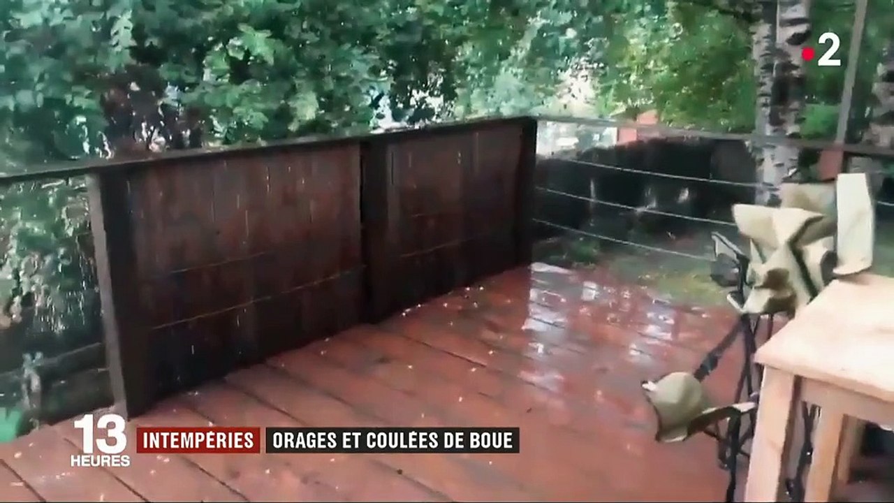 Intempéries : orages et coulées de boue