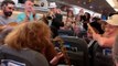Passengers stranded on Heathrow flight dance to band during four hour wait