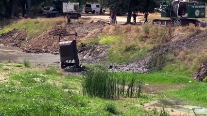 Tunca Nehri'nin yatağı temizleniyor -  EDİRNE