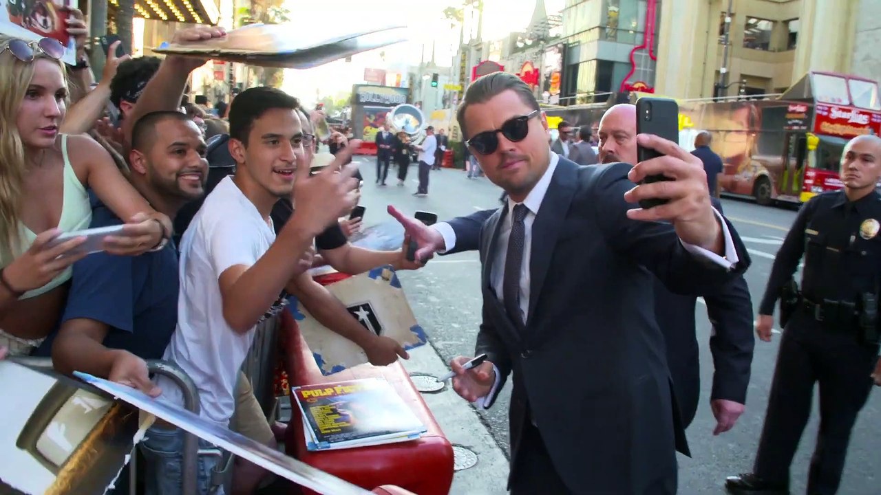 ＬＡプレミア レッドカーペット・インタビュー　映画『ワンス・アポン・ア・タイム・イン・ハリウッ...