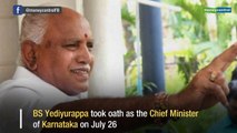 Karnataka update: BS Yediyurappa becomes Cheif Minister of Karnataka