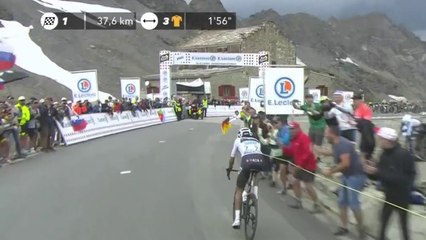 Egan Bernal passe en tête au sommet de l'Iseran ! Le Colombien s'envole vers la victoire