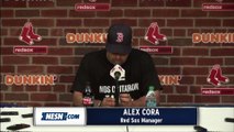 Alex Cora On What Went Right As Red Sox Crush Yankees 19-3