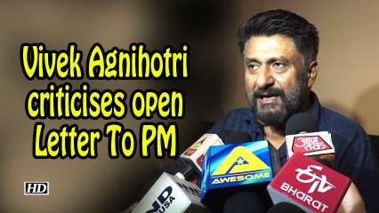 Vivek Agnihotri, among 62 celebrities criticising open letter to PM
