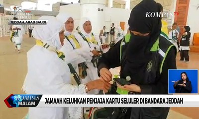 Jamaah Calhaj Indonesia Keluhkan Penjaja Kartu Seluler di Bandara Jeddah