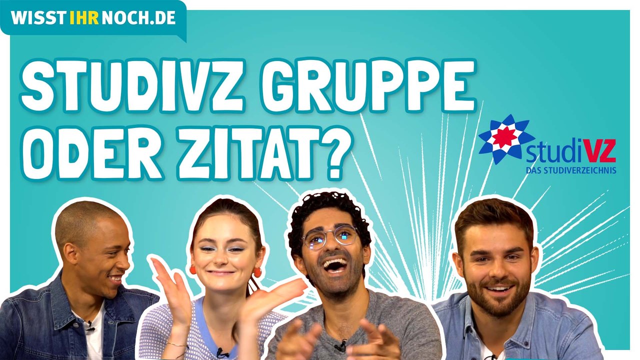 StudiVZ-Gruppen raten – Fake oder echt?  | Wisst ihr noch?