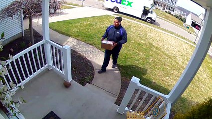 Quick Footed Delivery Man