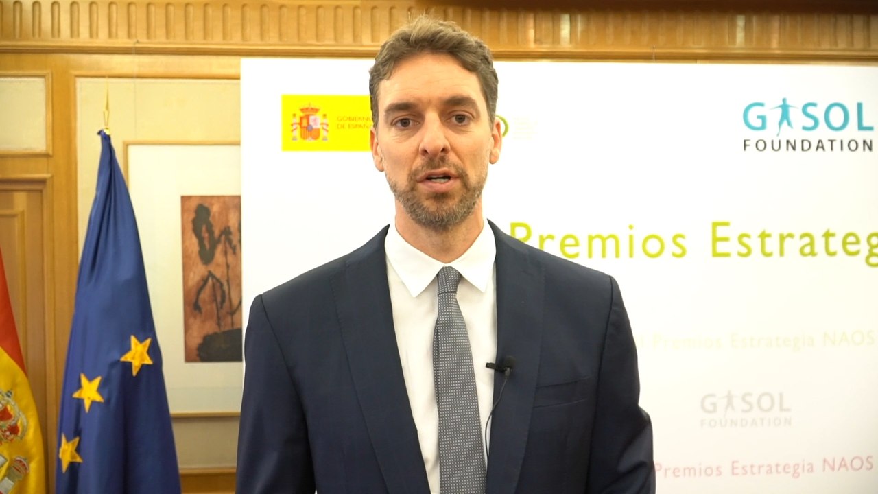 Pau Gasol, premiado por su liderazgo en la difusión de hábitos saludables