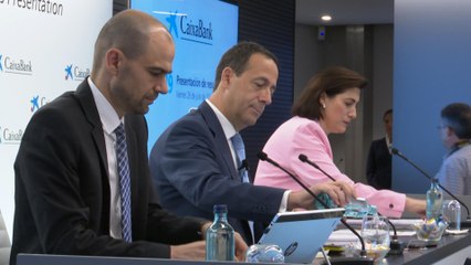 Gortázar valora los datos semestrales de Caixabank