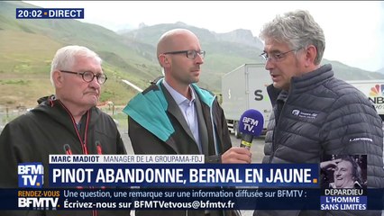 Tour de France: après l'abandon de Thibaut Pinot, son manager est "persuadé qu'il reviendra encore plus solide"