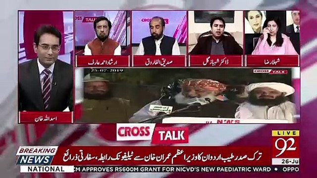 PM Imran Khan Sahab Ne Aaj Molana Sahab Se Milne Par Boht Hi Khafghi Ka Izhar Kia Hai.. Shahbaz Gill Telling