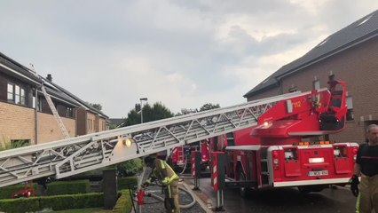 Incendie à Welkenraedt