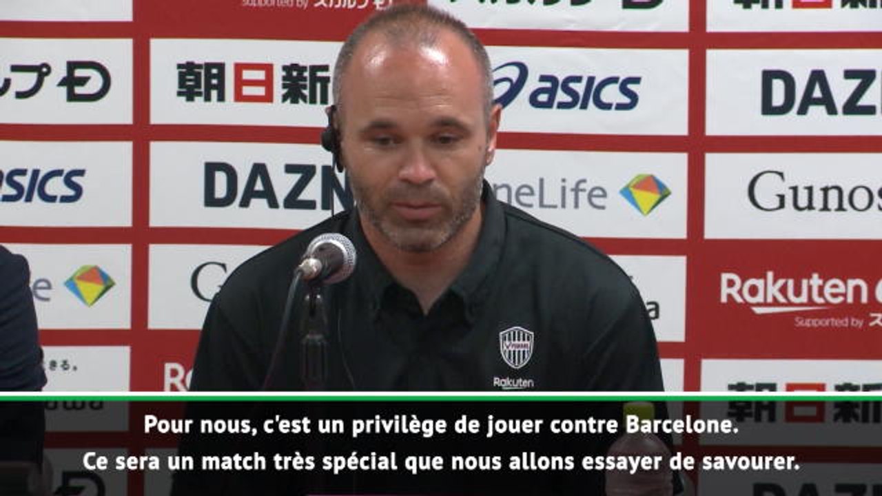 Iniesta : "Un privilège de jouer contre Barcelone"