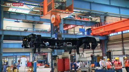 Sivas'ta üretilen yük vagonları Azerbaycan'a gönderilecek