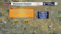 Weekend traffic closures