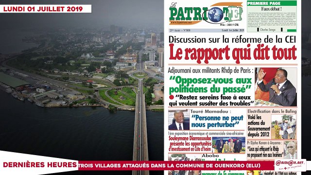 Le Titrologue du 01 juillet 2019- Sur les traces de l'argent des victimes des déchets toxiques