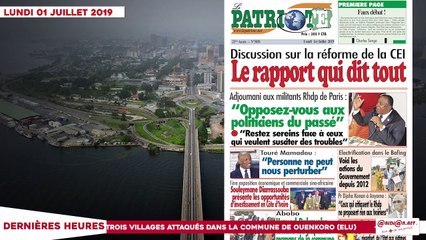 Le Titrologue du 01 juillet 2019- Sur les traces de l'argent des victimes des déchets toxiques