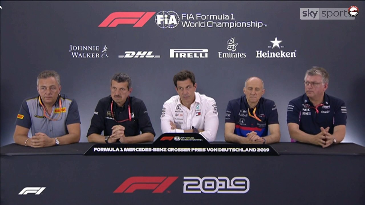 F1 2019 German GP - Friday (Team Principals) Press Conference